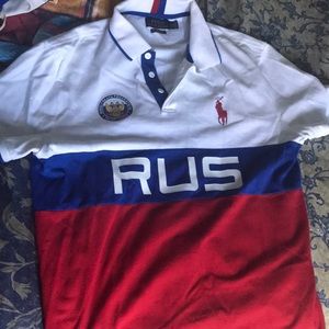 Men Ralph Lauren Country Polo Shirt Big Pony Mesh